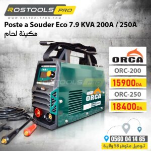 Poste a Souder Eco 7.9 KVA 200A ET 250A ORCA